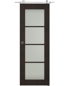 Avanti 4 Lite Vetro Black Apricot Barn doors