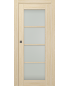 Avon 4 Lite Vetro Loire Ash Pocket doors