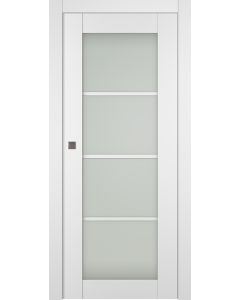 Smart Pro 4 Lite Vetro Polar White Pocket doors