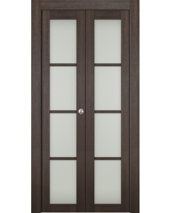 Avon 4 Lite Vetro Veralinga Oak Bi-folding doors