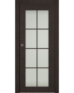 Avanti 8 Lite Vetro Black Apricot Pocket doors