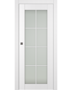 Palladio 8 Lite Vetro Bianco Noble Pocket doors