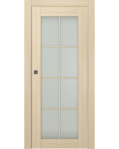 Avon 8 Lite Vetro Loire Ash Pocket doors