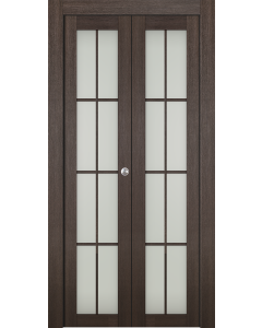 Avon 8 Lite Vetro Veralinga Oak Bi-folding doors