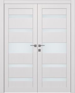 Gina Vetro Bianco Noble Double doors