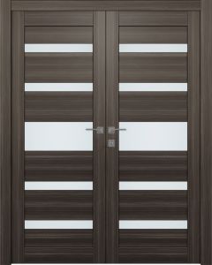 Gina Vetro Gray Oak Double doors