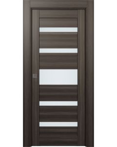Gina Vetro Gray Oak Pocket doors