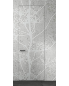 RTA DOOR SLAB EXAMPLE FOR WALLPAPERING WITH TREE BRANCH DESIGN 28" X 92 1/2" X 1 3/4"