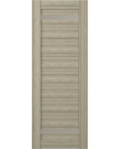 DOOR SLAB PERLA VETRO SHAMBOR 30" X 96" X 1 3/4" FROSTED GLASS