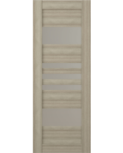 DOOR SLAB LETI VETRO SHAMBOR 18" X 96" X 1 3/4" FROSTED GLASS