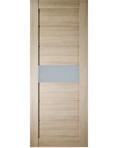 DOOR SLAB EDNA VETRO SHAMBOR 18" X 96" X 1 3/4" FROSTED GLASS