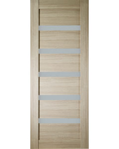 DOOR SLAB LEORA VETRO SHAMBOR 32" X 96" X 1 3/4" FROSTED GLASS
