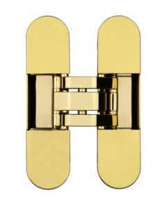 3D-ADJUSTABLE CONCEALED HINGE POLISHED GOLD KIT