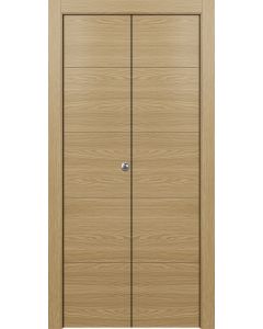 Lefrance Shaggy Oak Bi-folding doors