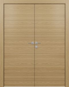 Lefrance Shaggy Oak Double doors