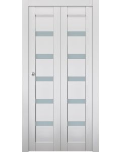 Leora Vetro Bianco Noble Bi-folding doors