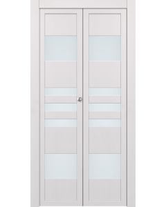 Leti Vetro Bianco Noble Bi-folding doors