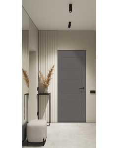 Louver Gray Matte Frameless