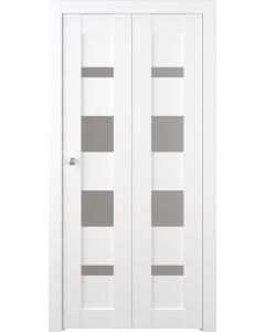 Mirella Vetro Bianco Noble Bi-folding doors