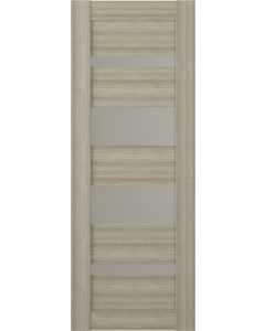 DOOR SLAB MIRELLA VETRO SHAMBOR 18" X 92 1/2" X 1 3/4" FROSTED GLASS