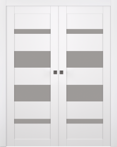 Mirella Vetro Snow White Double pocket doors