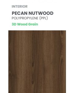 Pecan Nutwood Polypropylene (PPl) Free Sample