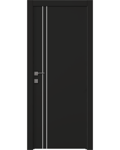 Optima 2V Black Matte Pocket doors