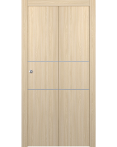 Optima 2H Loire Ash Bi-folding doors