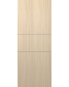 DOOR SLAB OPTIMA 2H LOIRE ASH 30" X 84" X 1 3/4" SOLID CORE