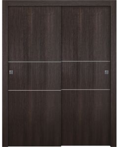 Optima 2H Veralinga Oak Bypass doors