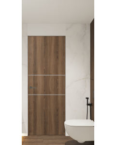Optima 2H Pecan Nutwood Frameless