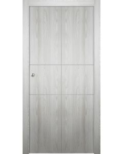 Optima 2H Ribeira Ash Bi-folding doors