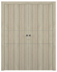 Optima 2H Shambor Double pocket doors