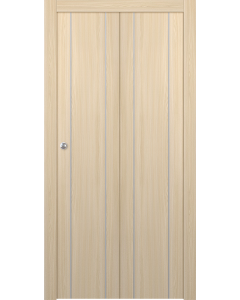 Optima 2U Loire Ash Bi-folding doors