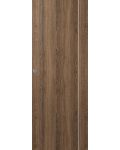 Optima 2U Pecan Nutwood Hidden barn