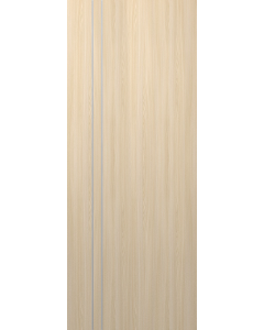DOOR SLAB OPTIMA 2V LOIRE ASH 24" X 80" X 1 3/4" SOLID CORE