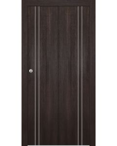 Optima 2V Veralinga Oak Bi-folding doors