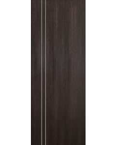 DOOR SLAB OPTIMA 2V VERALINGA OAK 30" X 80" X 1 3/4" SOLID CORE