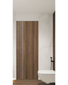 Optima 2V Pecan Nutwood Frameless