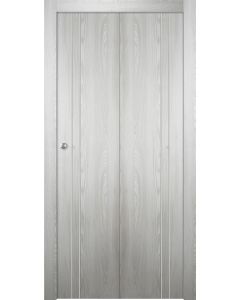 Optima 2V Ribeira Ash Bi-folding doors