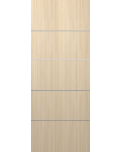 DOOR SLAB OPTIMA 4H LOIRE ASH 28" X 96" X 1 3/4" SOLID CORE
