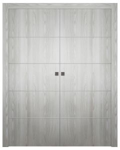 Optima 4H Ribeira Ash Double pocket doors