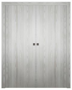Optima Ribeira Ash Double pocket doors