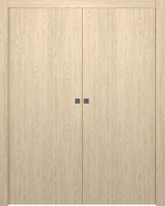 Optima Loire Ash Double pocket doors