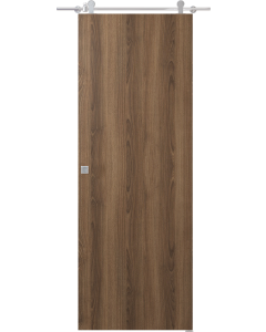 Optima Pecan Nutwood Barn doors