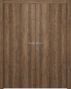 Optima Pecan Nutwood Double doors