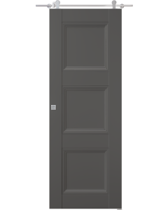 Oxford Duo 07 2Rn Gray Matte Barn doors