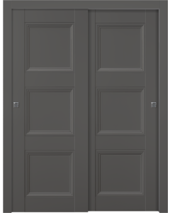 Oxford Duo 07 2Rn Gray Matte Bypass doors