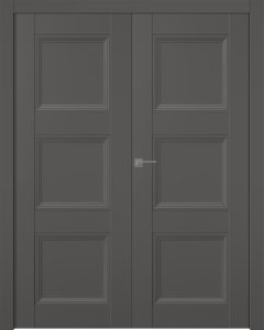 Oxford Duo 07 2Rn Gray Matte Double doors