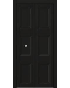 Oxford Duo 07 2Rn Black Matte Bi-folding doors